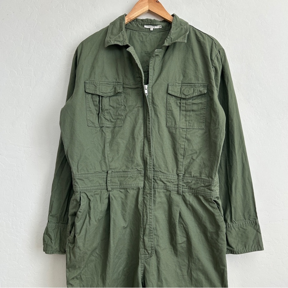 Tularosa Jumpsuit XL Long Sleeve Utility Workwear Pockets Long Sleeve Green - Picture 3 of 13